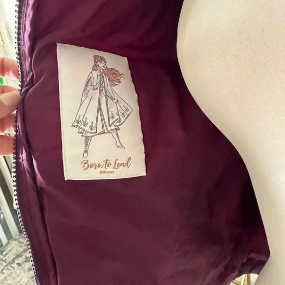Columbia Disney Frozen 2 puffer jacket girl size L - Picture 4 of 8